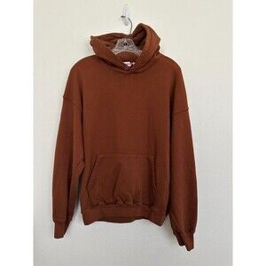 Richardson Hoodie Pullover Brown Classic Streetwear Made in USA Cotton Men's 2